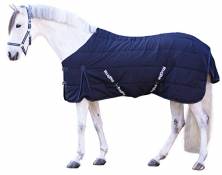 Kerbl Couverture Rugbe Indoor Bleue 125 Cm pour Cheval
