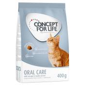 Offre d'essai : croquettes Concept for Life 400 g pour chat - Oral Care