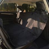 Torana - Housse de siège auto pour animaux 148 x 142 cm Noir
