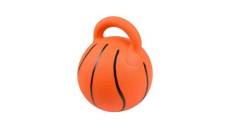 Jouet pour chien "ballon de basket" 20cm orange