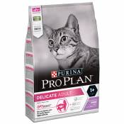 10kg Delicate Pro Plan dinde Croquettes pour chat