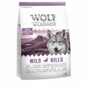1kg Adult Wild Hills Wolf of Wilderness, canard - Croquettes