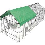 Cage pour Lapins Enclos pour Animaux Enclos 180x75