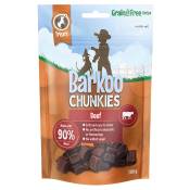Barkoo Chunkies Meat Cubes 100 g pour chien - bœuf (3 x 100g )