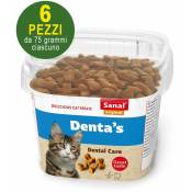 Sanal - 6 Boîtes dentaires pour chat