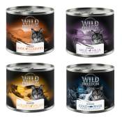 Wild Freedom Adult Sterilised 6 x 200 g - sans céréales pour chat - lot mixte (2 x pur poulet, 2 x poulet & Sterilised, 1x poulet, lapin)