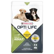 2x12kg Maxi Adult Opti Life - Croquettes pour chien
