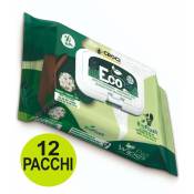 Croci - offre 12 paquets de 30 lingettes humides écologiques