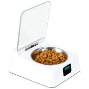 Kinsi - Distributeur de Croquettes- Capteur infrarouge - Pour chats et chiens de petite et moyenne taille - 350ml