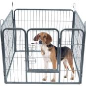 Maxxpet - Enclos pour chiots - Chenil pour chiots - Pliable - Cage pour chiens - Cage pour chiots - 81x79cm - 4 pièces