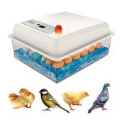 Ranipobo - Incubateur, incubateur entièrement automatique pour l'élevage d'oies et de canards pour l'élevage d'oiseaux - 20 œufs