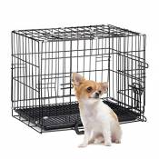 Relaxdays Relaxdays Cage Pour Chien Pliante, Boîte
