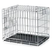 Trixie cage de transport + coussin antidérapant taille M pour chien - cage l55xP78xH62 cm