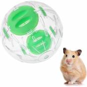 Balle De Hamster，Exercice Balle Plastique Gerbil Jouet Hamster Exercice Balle pour Petit Animal Boule de Voyage Transparente pour Animaux de