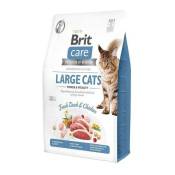Brit Care Grain-Free Adult Large Cats - nourriture sèche pour chats - 2 kg