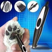 Linghhang - Tondeuse à cheveux électrique pour animaux de compagnie usb rechargeable sans fil petite tondeuse à cheveux pour chiens chats patte