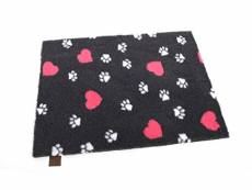 Original Vetbed® isobed SL Anthracite Hearts & Paws