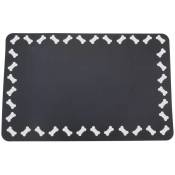 Bubimex - Set de table noir - 43x28cm