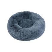 Couchage Chien - Wouapy Corbeille ronde moelleuse Gris
