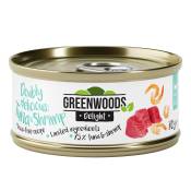 Greenwoods Delight filet de thon, crevettes pour chat