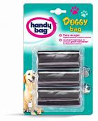 Handy Bag 3 Rouleaux de 12 Sacs, Pour Déjections Canines