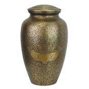 Love to Treasure Grande urne Celtique en Laiton doré