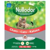 1,5kg (3L) Litière de silice Nullodor pour chat