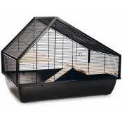 Beeztees - Cage pour rongeurs Boas 76x46x57 cm Noir