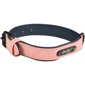 Doogy Glam - Collier chien Simili Sweet Rose Taille : T50 - Rose