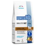 1,5kg FORZA10 Mini & Toy Diet cheval & pois nourriture pour chien sec