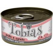 24 boîtes de 85 g chacune: Tobias Dog Chicken and