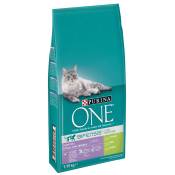 2x9,75kg Chat Sensible dinde, riz Purina One - Croquettes