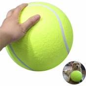 Balle de tennis pour animaux de compagnie, jouet pour chien, diamètre de 21.5CM, jouet à mâcher pour chien, balle de tennis géante