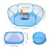 L&h-cfcahl - Stylo Jeu Pliable Portable Petits Animaux avec Sac Rangement,Respirante Tente Cage clôture d'exercice pour Animaux Cochon