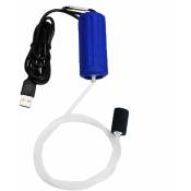 Pompe à air USB pour aquarium, mini pompe à oxygène