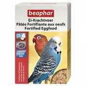 BEAPHAR – Pâtée fortifiante aux œufs pour perruche et perroquet – Contient des protéines animales et végétales, vitamines, minéraux – Idéal pour la re
