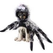 Ensoleille - Pet Halloween Spider Costume Chiot, Pet Halloween Spider Costume Drôle Chat Cosplay Vêtements