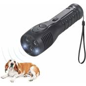 Linghhang - Noir) Répulsif ultrasonique pour chiens à led, bouchon anti-aboiement - black
