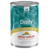 12x400g Almo Nature Daily Dog dinde - Pâtée pour