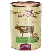 Lot Terra Canis Metzgers Bestes 12 x 400 g pour chien - pur boeuf