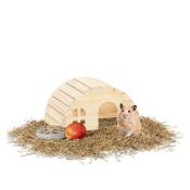 Maison pour hamster (nain) et souris, en bois, accessoire
