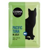 24x100g Cosma Original en gelée thon du Pacifique - Pâtée pour chat