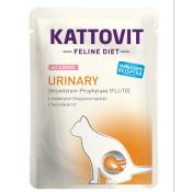24x85g Urinary saumon Kattovit - Pâtée pour chat