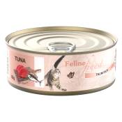 6x85g Feline Finest thon - Pâtée pour chat