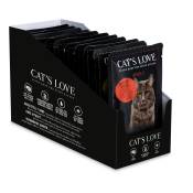 Cat's Love 12 x 85 g pour chat - lot mixte