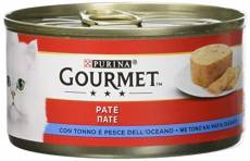 Gourmet Purina Rouge Hmido Chat Paté avec Thon et