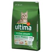 10kg Ultima Système Urinaire - Croquettes pour chat