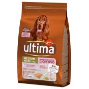 2x3kg Medium / Maxi Sensitive saumon Ultima Croquettes pour chien