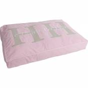 Happy-House Coussin en Toile Rose Taille S