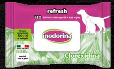 Lingettes Refresh à la chlorhexidine 110 Inodorina